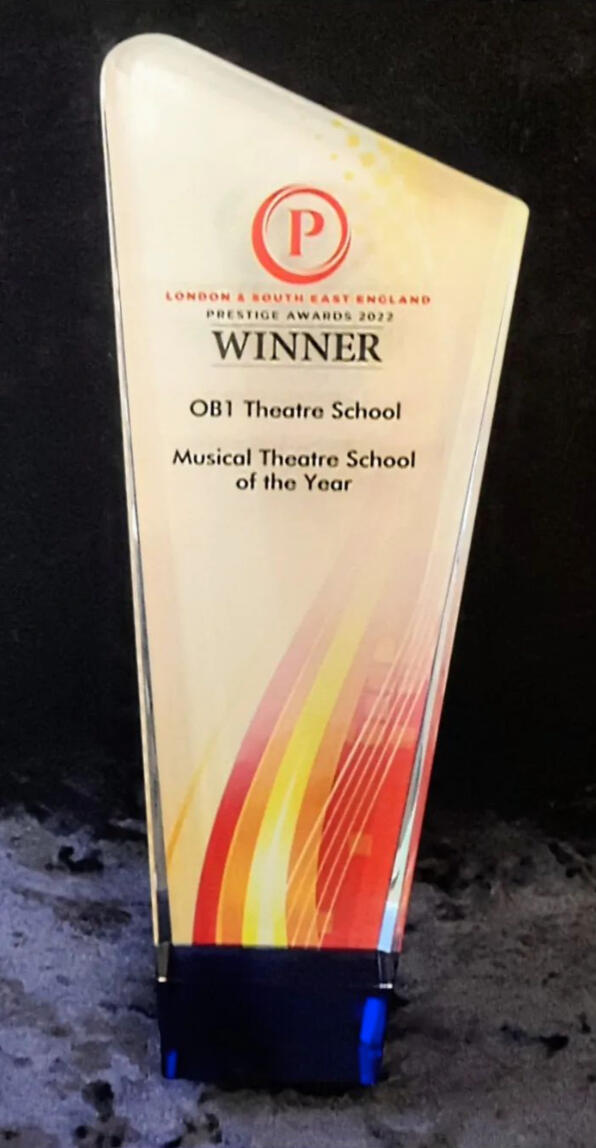 OB1 Theatre School - Musical Theatre School of the Year 2024/2025 Award